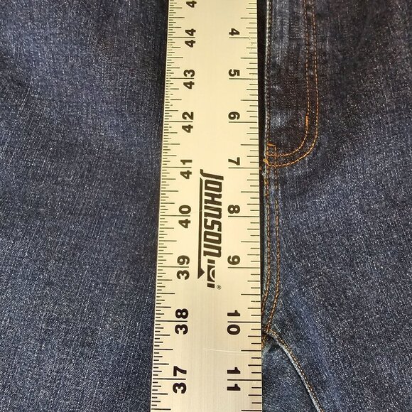 Lauren Jeans Co. Ralph Lauren Womens Straight Leg Dark Wash Denim Jeans Size 4 - Picture 13 of 14